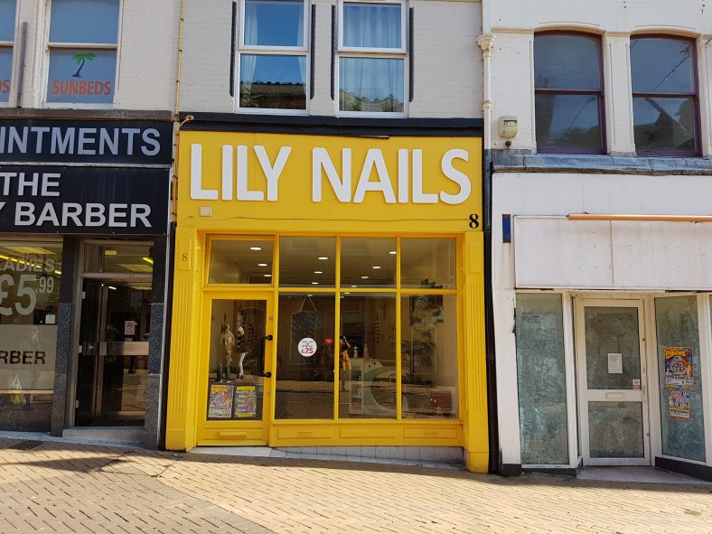 Lily Nails, salon, at 8 Leeming Street in 2017